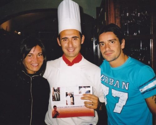 Manuela Arcuri - Francesco Coco - Vip Polpo Mario Ristorante Sestri Levante