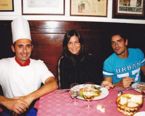 Manuela Arcuri - Francesco Coco - Vip Polpo Mario Ristorante Sestri Levante