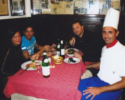 Manuela Arcuri - Francesco Coco - Vip Polpo Mario Ristorante Sestri Levante