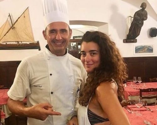 Cote de Pablo - Vip Polpo Mario Ristorante Sestri Levante