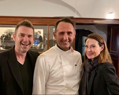 Dougray Scott e Claire Forlani - Vip Polpo Mario Ristorante Sestri Levante