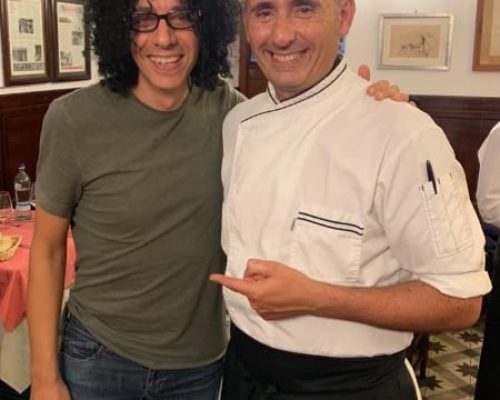 Giovanni Allevi - Vip Polpo Mario Ristorante Sestri Levante