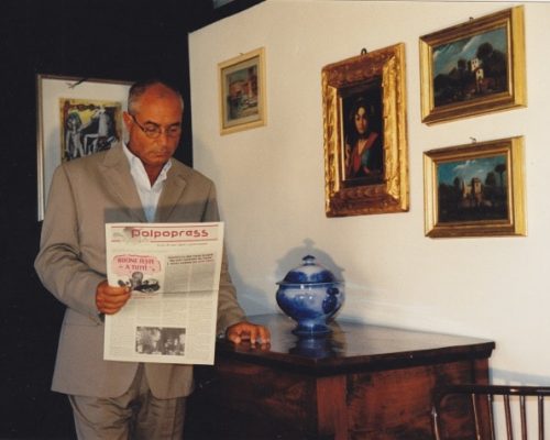 L'editore Rudy Ciuffardi e il suo Polpopress